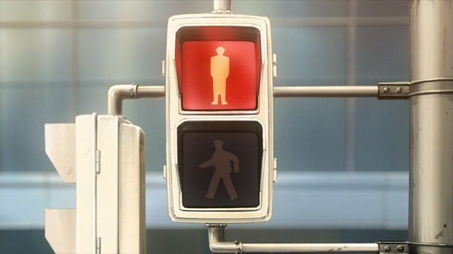 Crosswalk in front of the publisher